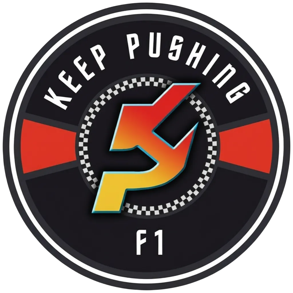 Keep Pushing F1 Logo